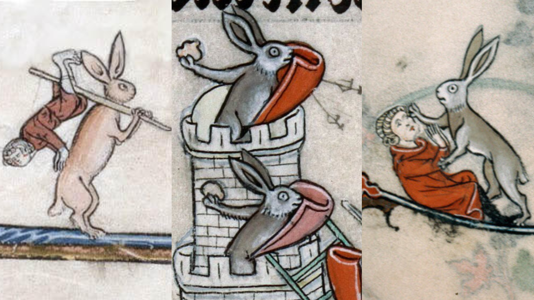Medieval Rabbits The Weird History of  Mischief