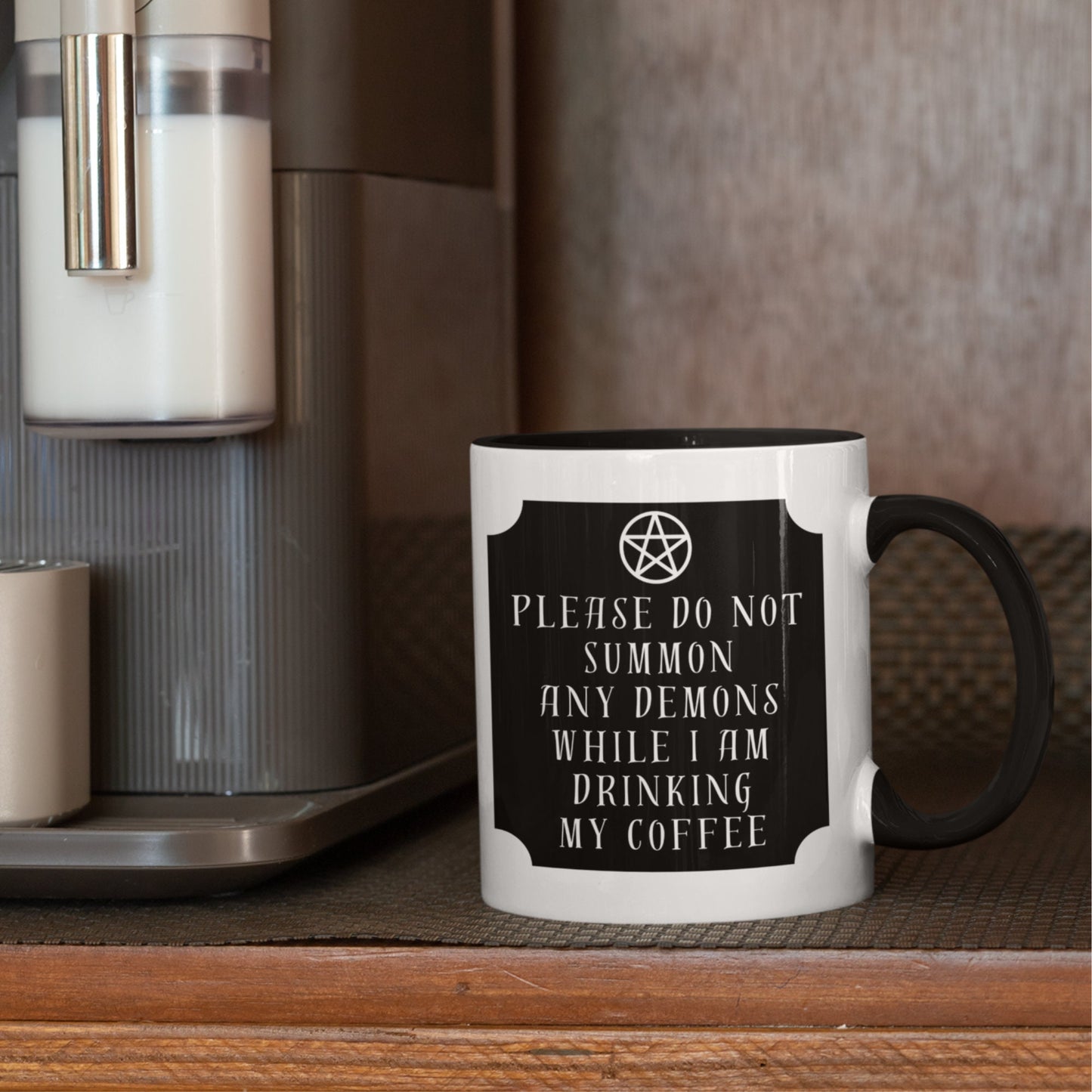 Please Don't Summon Demons Mug, Witch Gift, Witchcraft Mug, Gift For Witch, Gothic Gifts, Witch Mug, Witchy Gifts, Spell Casting, Wicca Mug