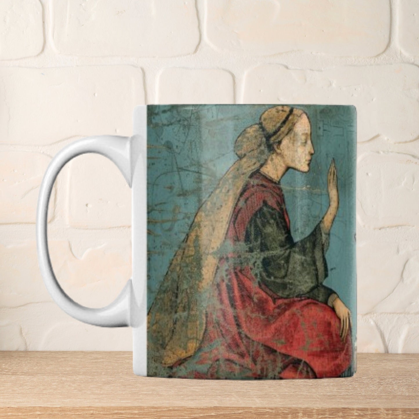 Goddess Eostre Hare Mug: Wiccan Spring Equinox Gift