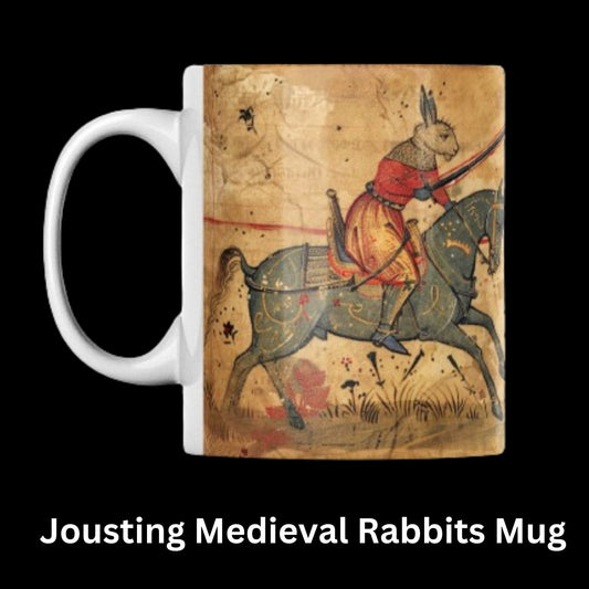 marginalia medieval jousting rabbits, murder rabbits