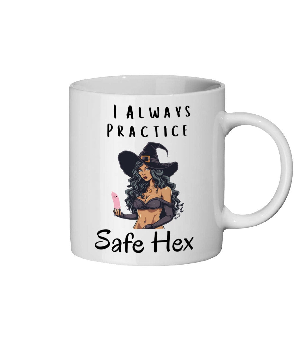 Rude Witch Mug, Hex Mug, Funny Witch Gifts, Spell Mug, Spell Casting, Witchy Gifts, Innuendo Gift, Wiccan, Witchcraft, Pagan, Gothic