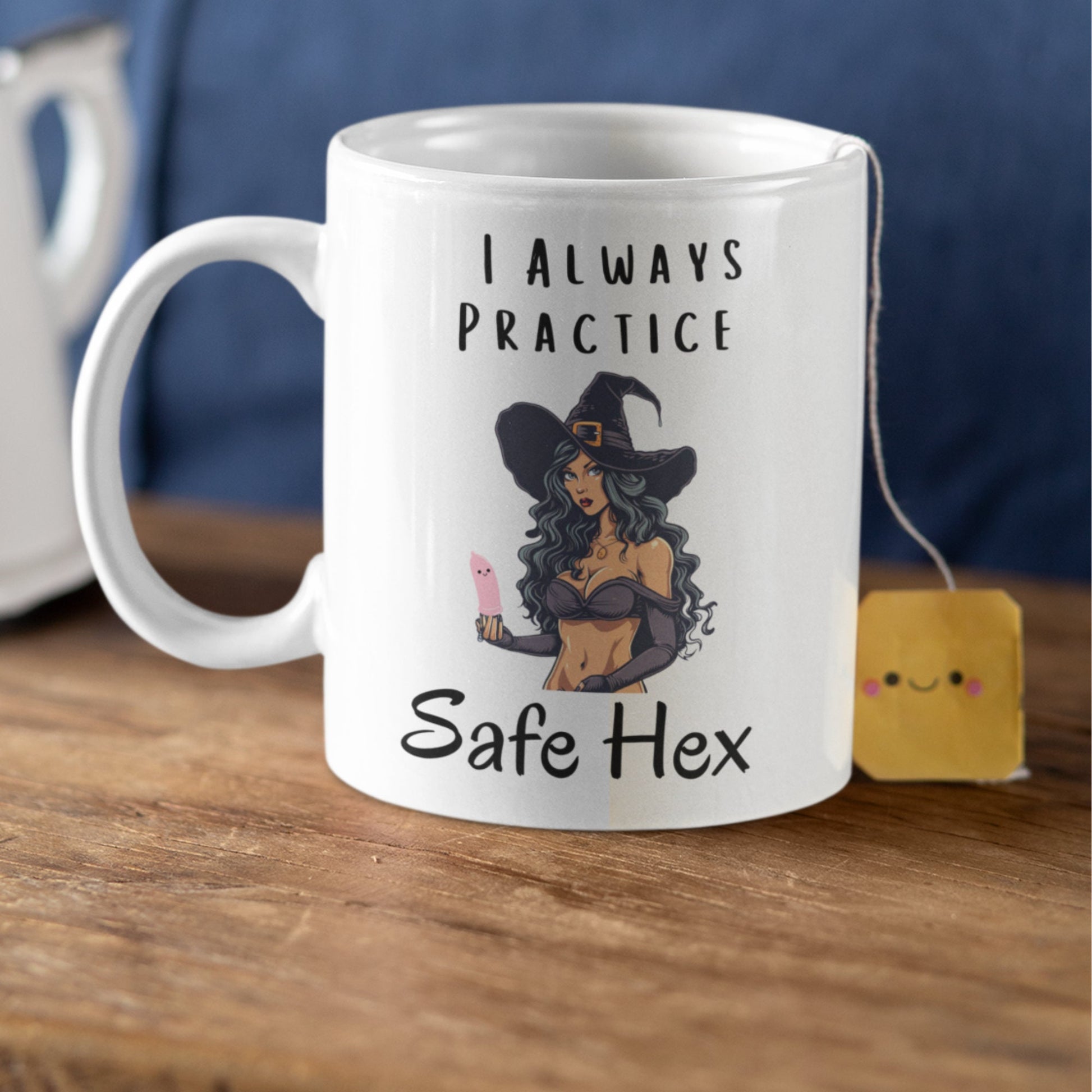 Rude Witch Mug, Hex Mug, Funny Witch Gifts, Spell Mug, Spell Casting, Witchy Gifts, Innuendo Gift, Wiccan, Witchcraft, Pagan, Gothic