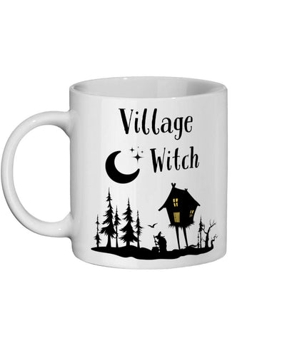 Village Witch Mug, Witchy Gifts, Local Witch, Covern, Witchcraft, Gothic Decor, Wiccan Gifts, Witchcraft Mug, Witch Mugs, Spooky Season
