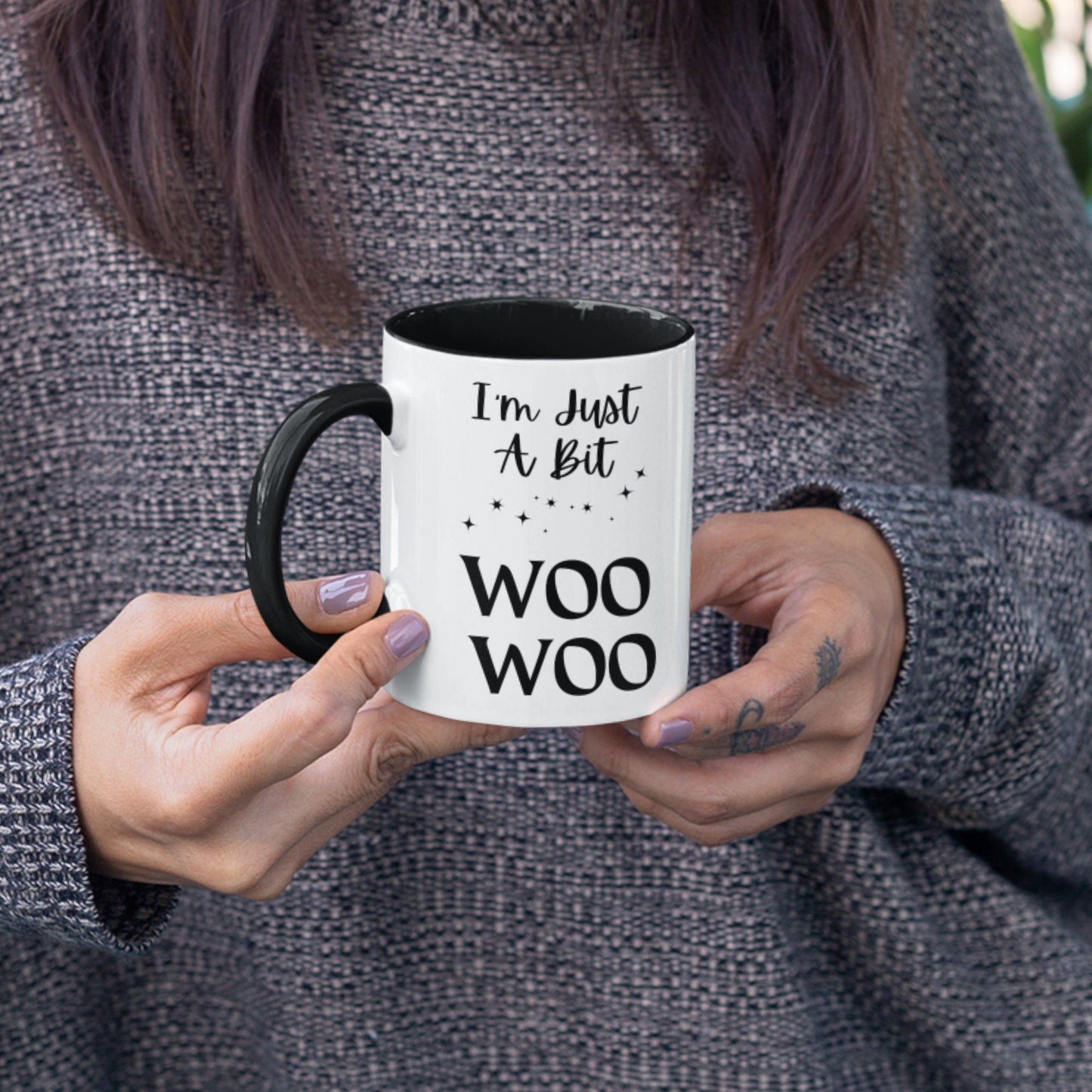 Funny Woo Woo Mug, Witchy Mug, Woo Woo Humor Mug, Witchy Gifts, Mystical Gift, Witchy Vibes, Spirituality Gifts, Sarcasm Gifts, Holistic