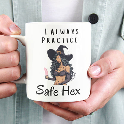 Rude Witch Mug, Hex Mug, Funny Witch Gifts, Spell Mug, Spell Casting, Witchy Gifts, Innuendo Gift, Wiccan, Witchcraft, Pagan, Gothic