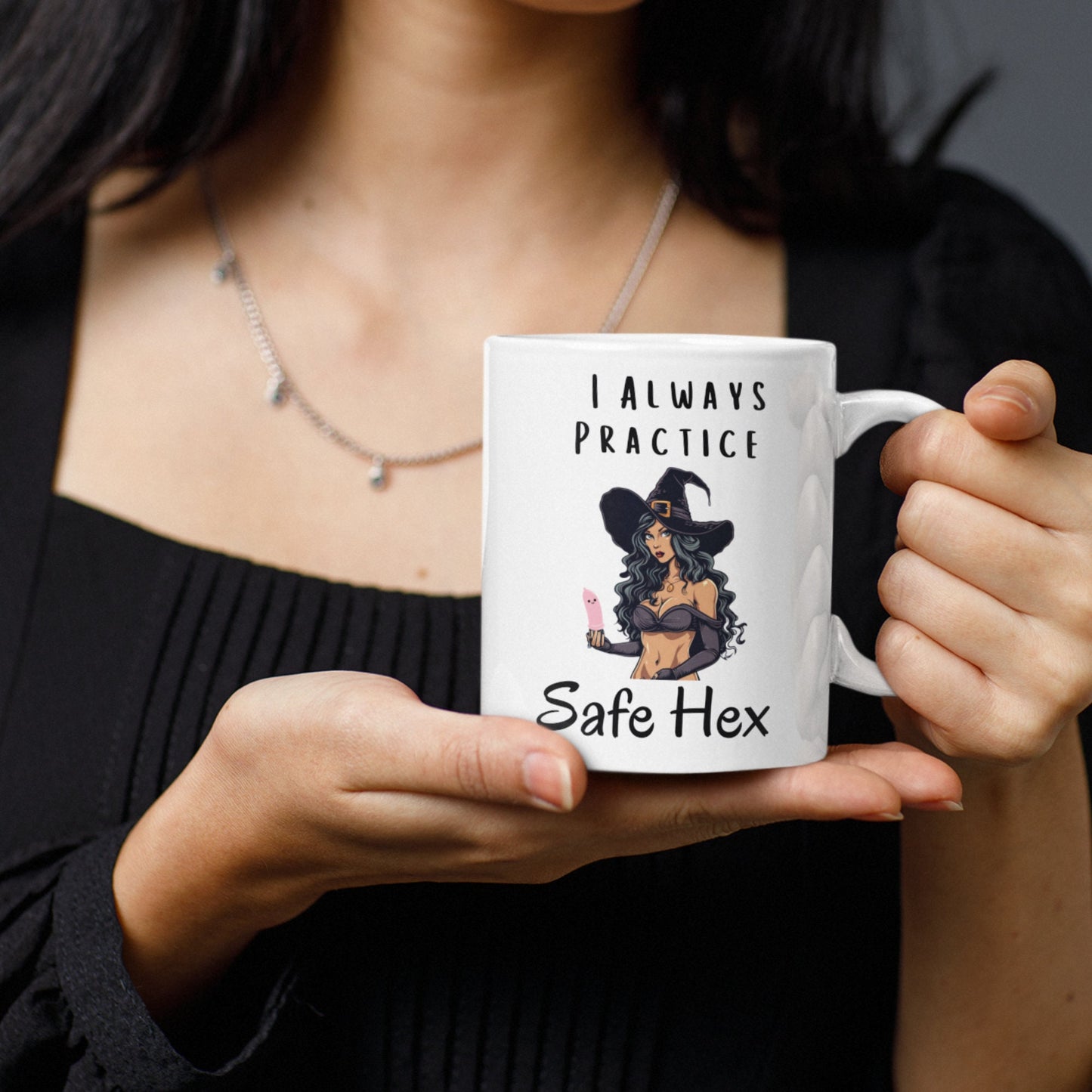 Rude Witch Mug, Hex Mug, Funny Witch Gifts, Spell Mug, Spell Casting, Witchy Gifts, Innuendo Gift, Wiccan, Witchcraft, Pagan, Gothic