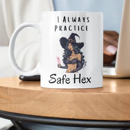 Rude Witch Mug, Hex Mug, Funny Witch Gifts, Spell Mug, Spell Casting, Witchy Gifts, Innuendo Gift, Wiccan, Witchcraft, Pagan, Gothic