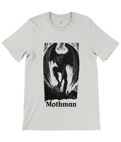 Cryptid t-shirt, Cryptozoology Gift, monster t-shirt, Mothman, Moth Man shirt.