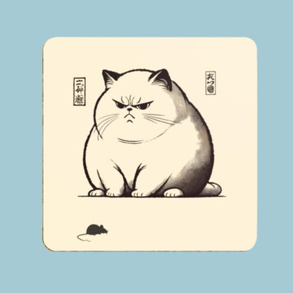 Cat coasters, Christmas gift idea, birthday gift for cat lover,cat mom, cat dad.