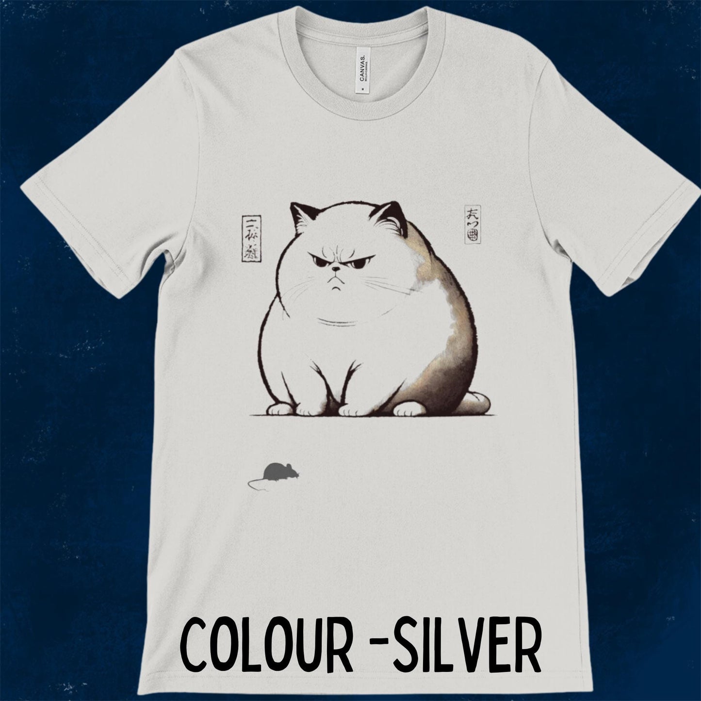 artistic cat sweatshirt, humorous Japanese art shirt, gift for animal lovers, unique gift for him or her, Japanese woodblock clothing