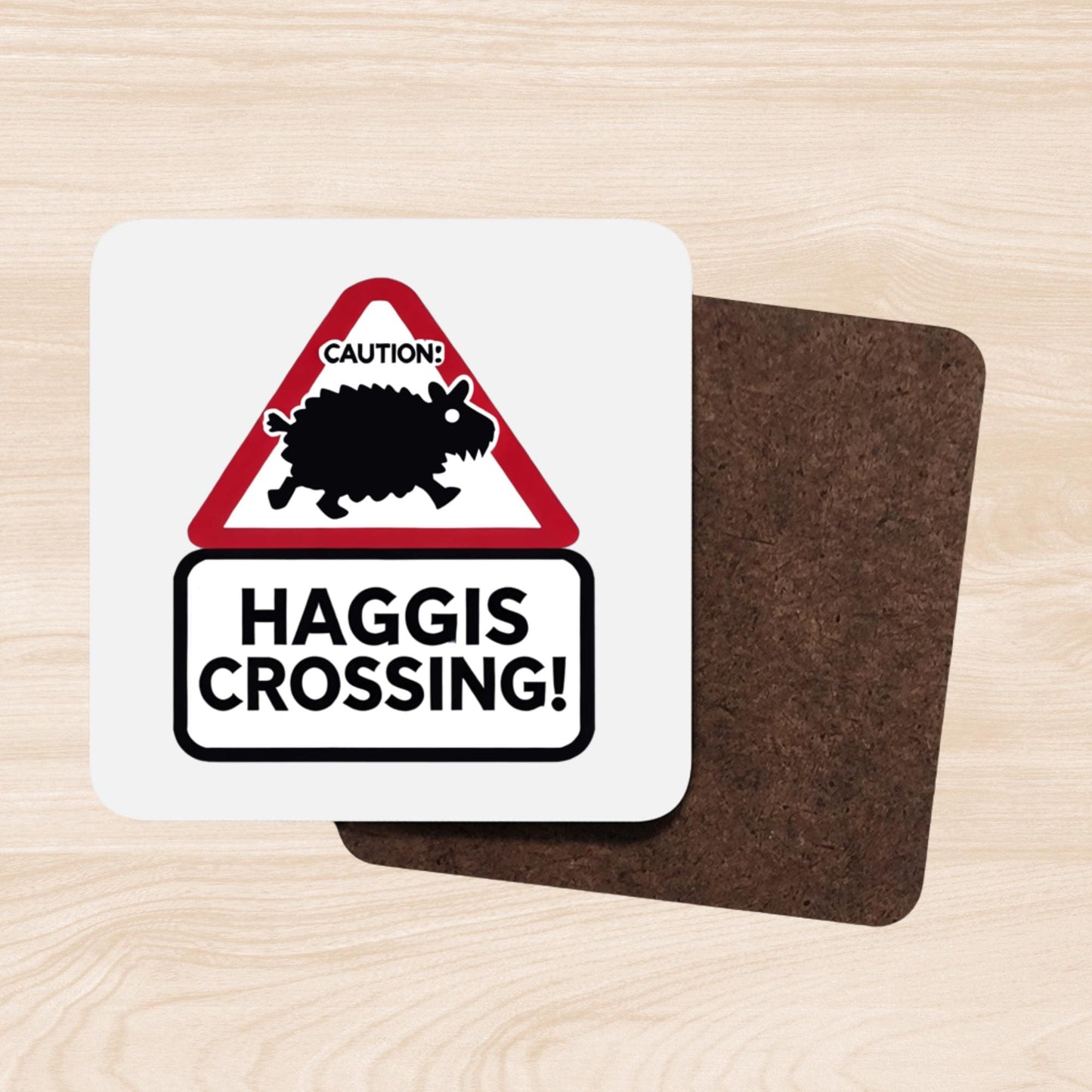wild haggis gift, Scottish expat gift, tartan drink coasters, Scotland joke gift, humorous Scottish present, Scottish pub decor, novelty housewarming gift, funny gift for dad, Scottish themed stocking filler, unique barware accessories