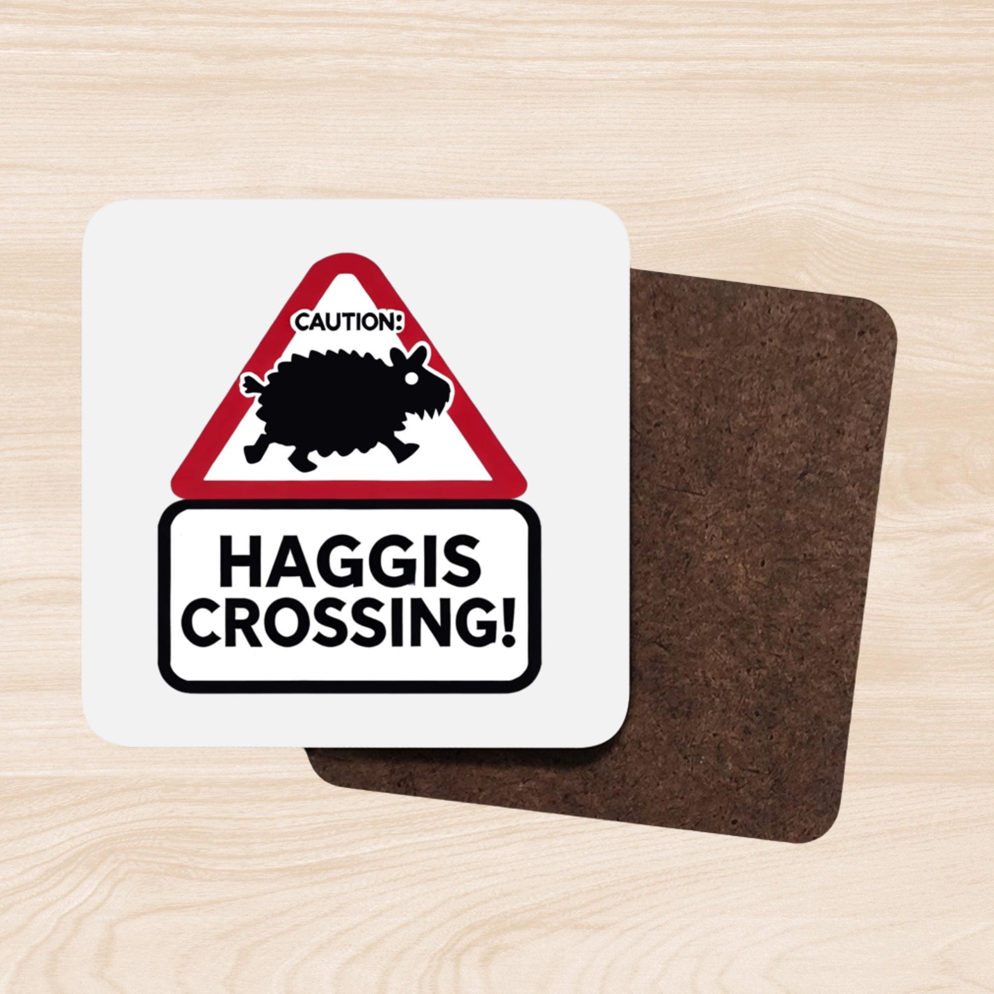 wild haggis gift, Scottish expat gift, tartan drink coasters, Scotland joke gift, humorous Scottish present, Scottish pub decor, novelty housewarming gift, funny gift for dad, Scottish themed stocking filler, unique barware accessories
