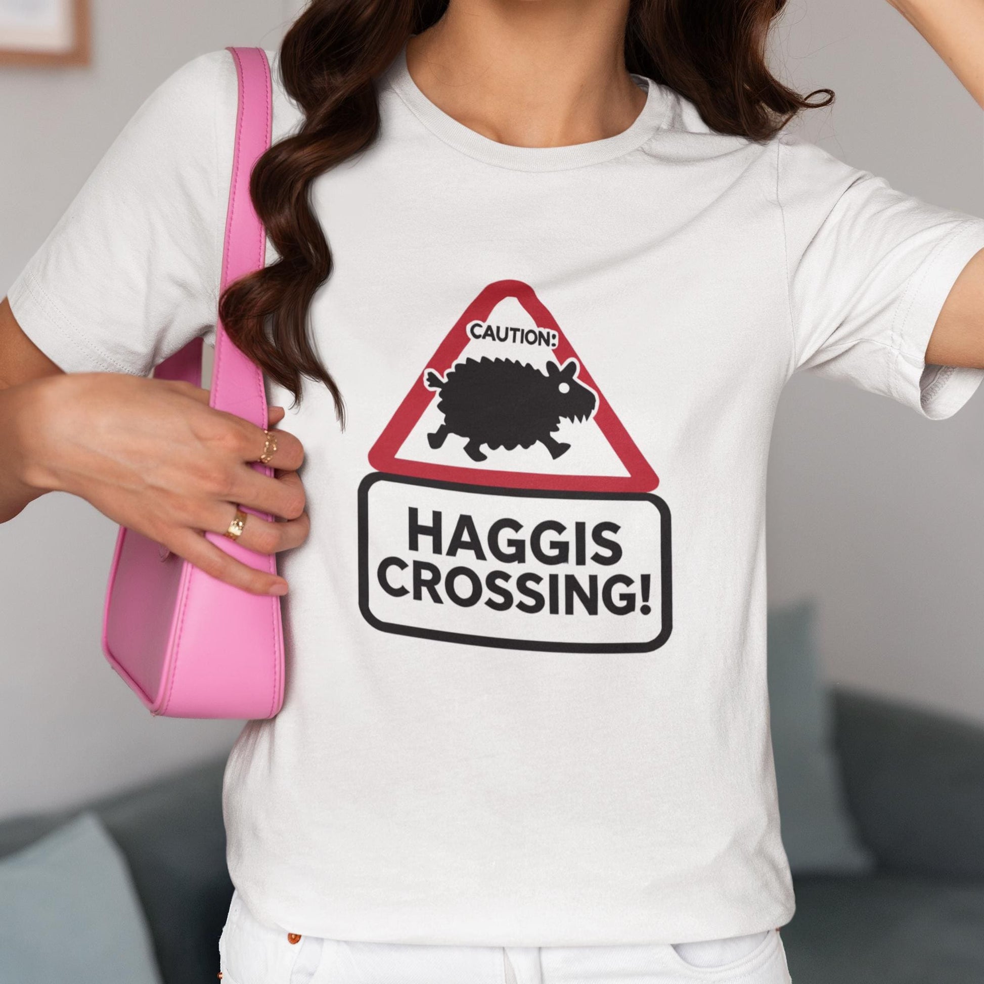 haggis hunting t-shirt, Highlander themed gift, joke Scotland souvenir, unique tourist gift, Celtic mythology t-shirt, Scottish expat gift, Scotland history humor, legendary creature tee, Scotland funny apparel, funny UK t-shirt