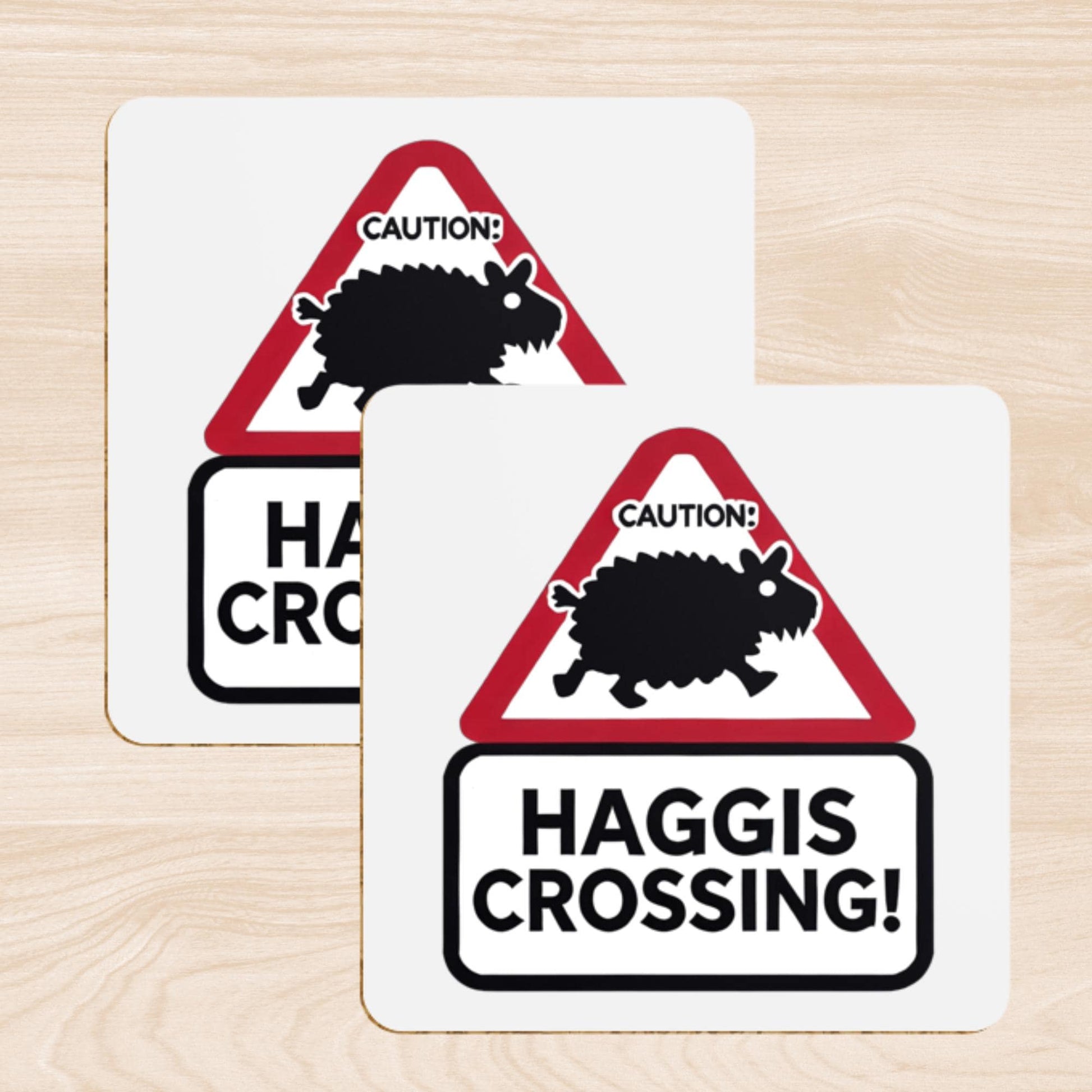 kitchen accessories Scotland, funny Scottish novelty, Scottish myth coaster set, whisky drinker accessories, historic Scotland gift, Scottish table decor, rustic kitchen coasters, Scottish themed home gift, gag gift Scotland, Scotland folklore print