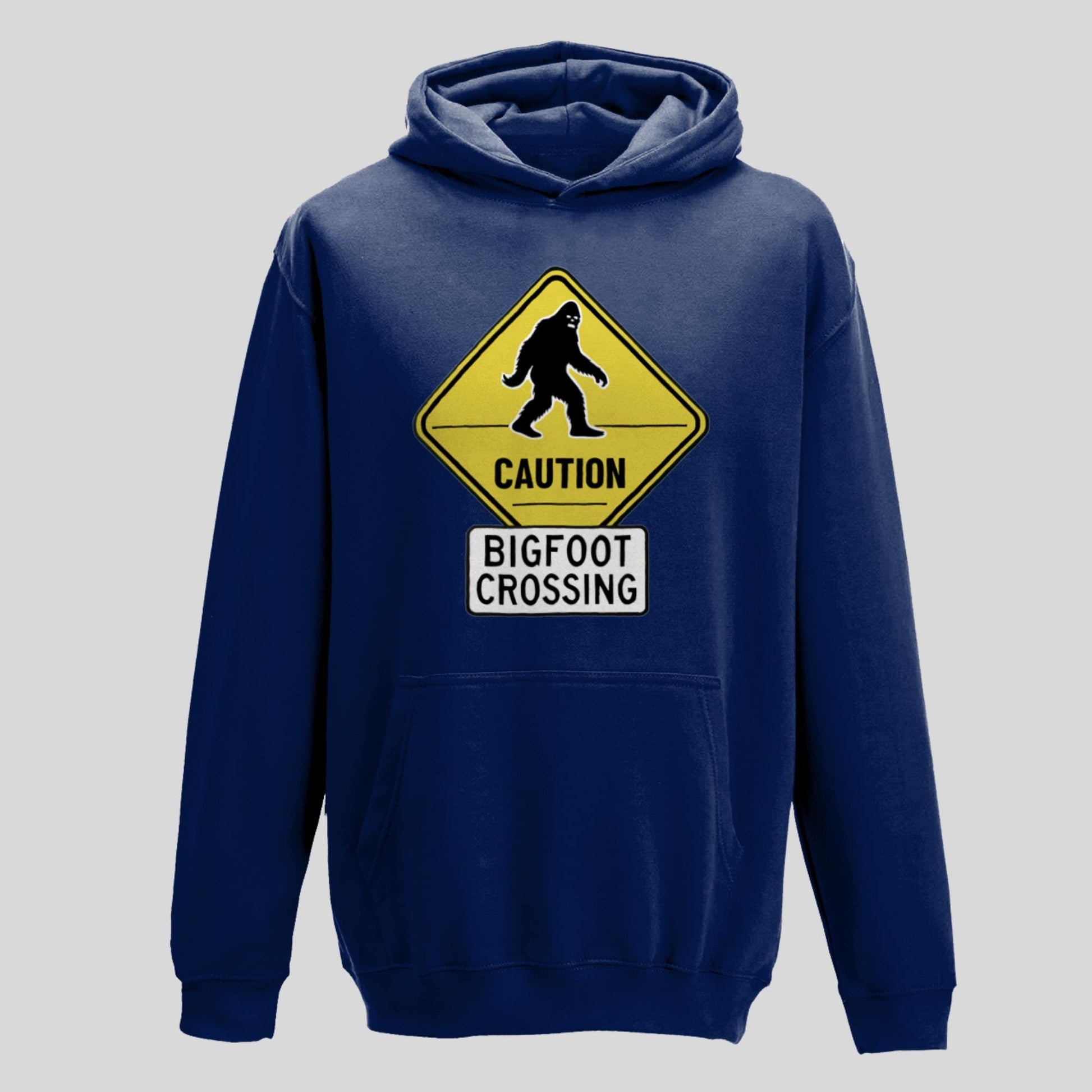 Sasquatch themed hoodie, unisex adventure sweatshirt, cryptozoology hoodie, funny nature hoodie, mystery creature apparel