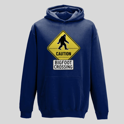 Sasquatch themed hoodie, unisex adventure sweatshirt, cryptozoology hoodie, funny nature hoodie, mystery creature apparel