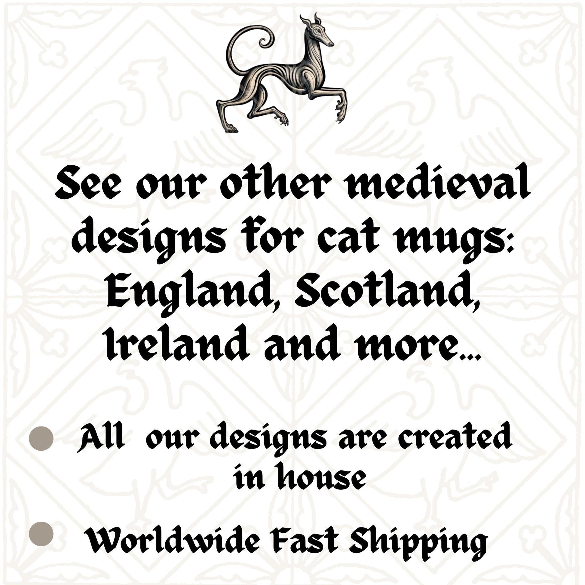 Unique English pride mug with quirky cats dressed in historic costumes and patriotic themes. England football team and supporter.