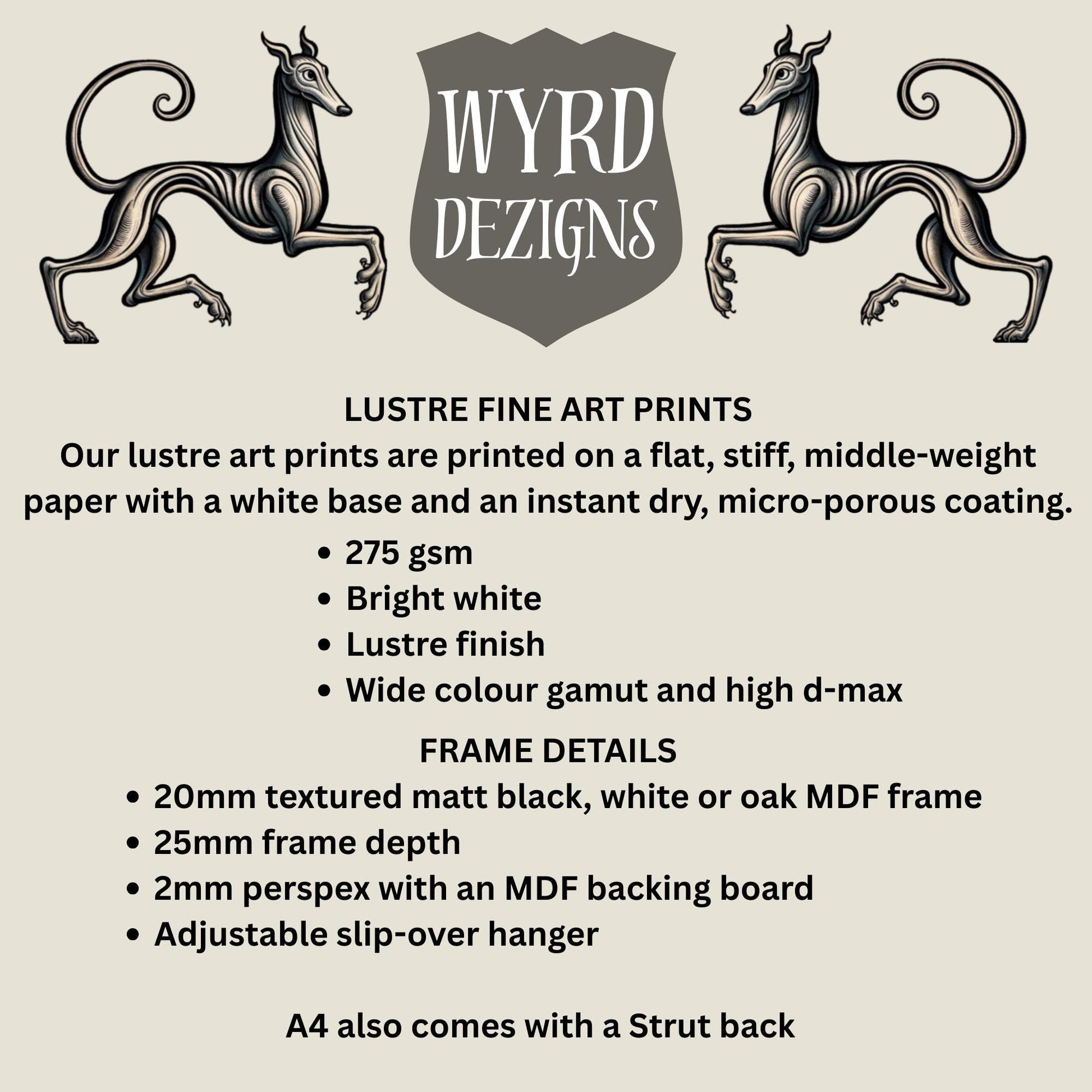 Decorative Lucky Cat poster with oriental architecture detail, symbolising wealth, luck, and good fortune.