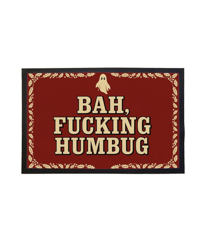 Novelty door mat gift, Christmas gift, inside use with machine‑washable backing