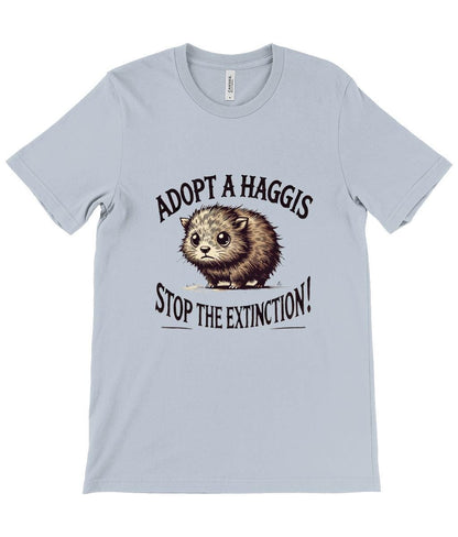 Festival t-shirt for Scottish music lovers with haggis illustration. Save the haggis. American gift.