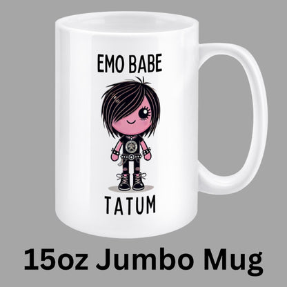 Gothic cute mug for birthday or Secret Santa
