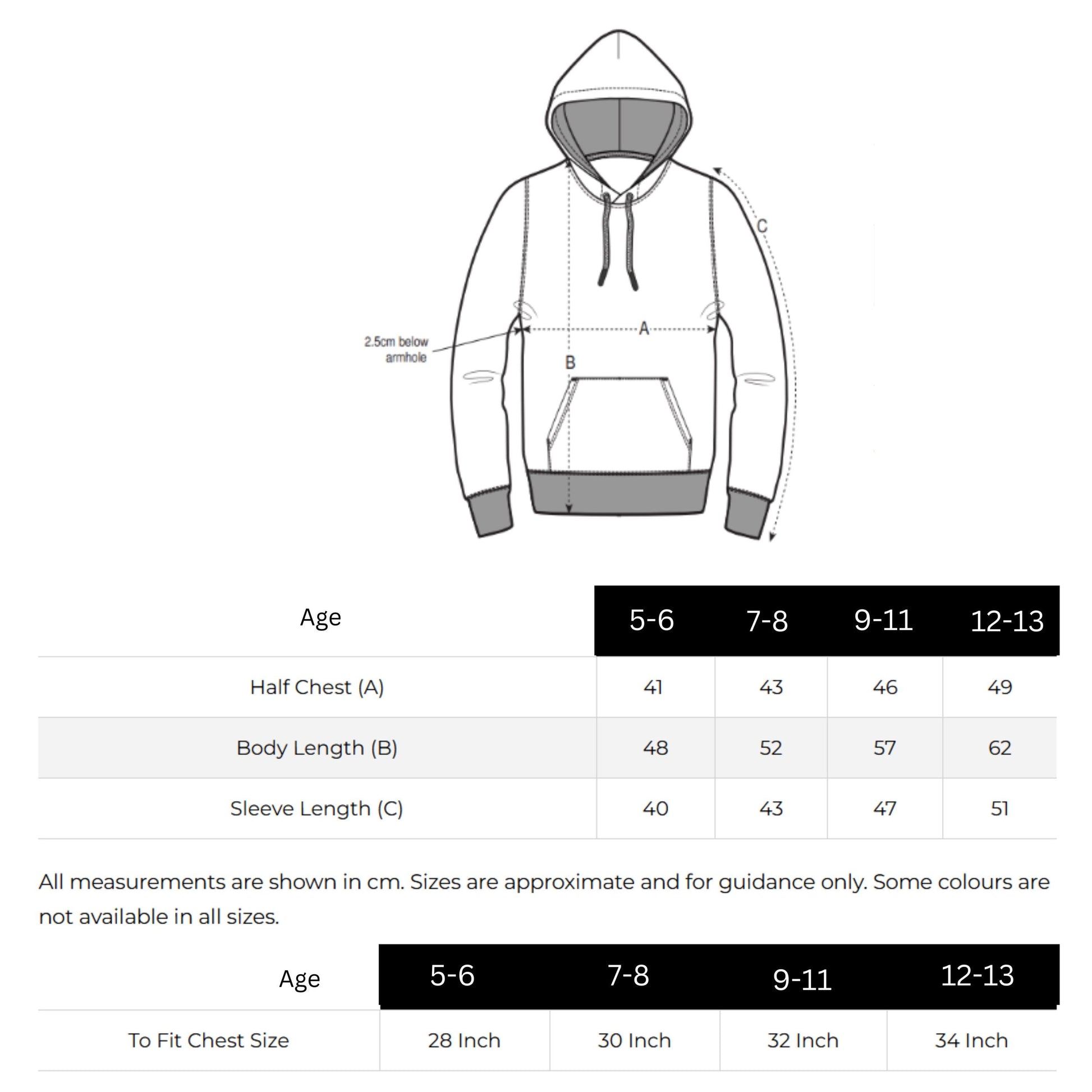 Modern alien hoodie in multiple sizes