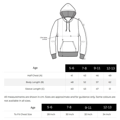 Modern alien hoodie in multiple sizes