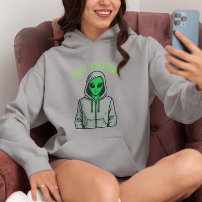 Funny UFO cryptid hoodie gift for teens