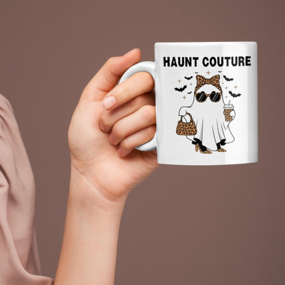 Leopard lover’s novelty ghost cup