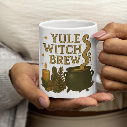 Yule tree decor mug