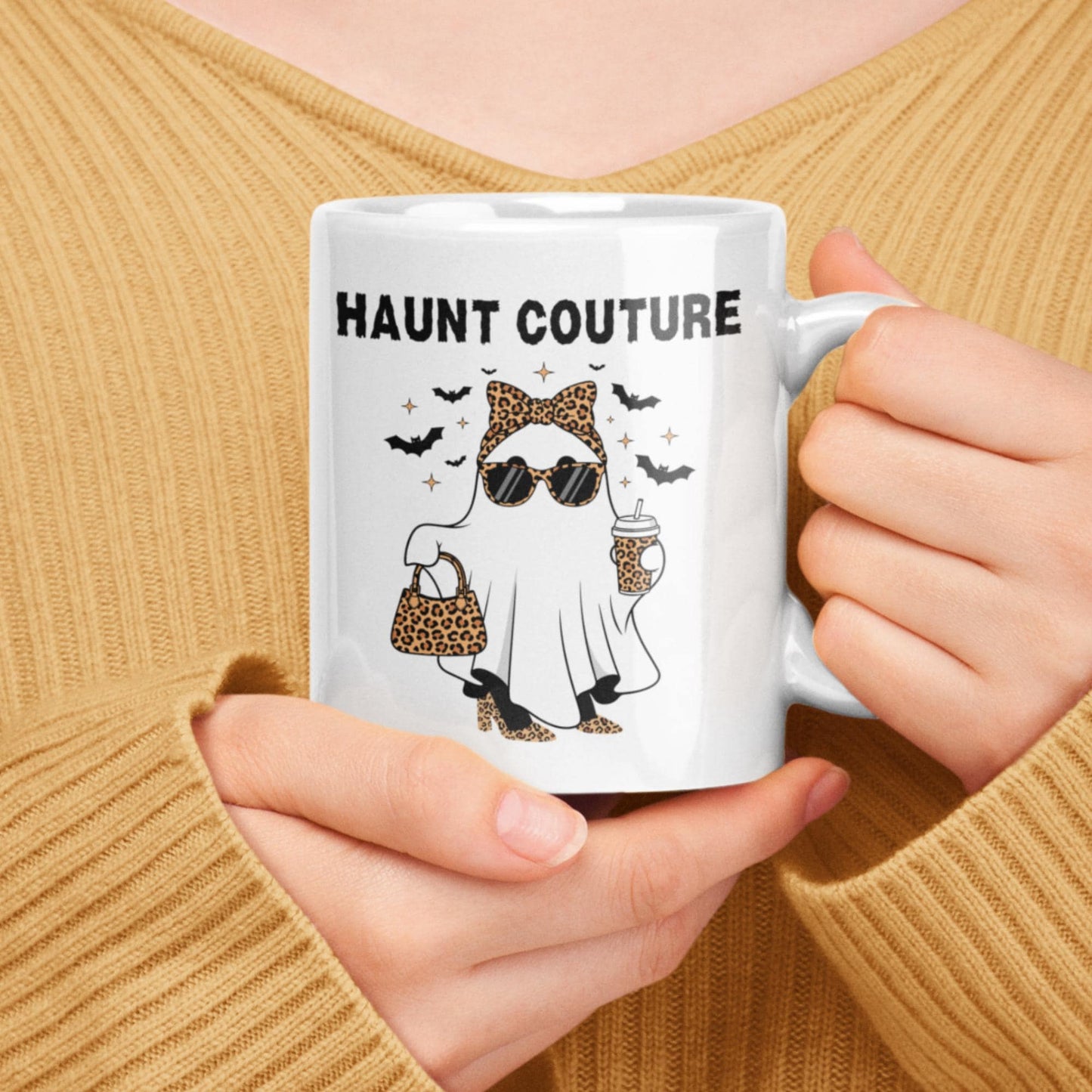 Mug for chic leopard print fans