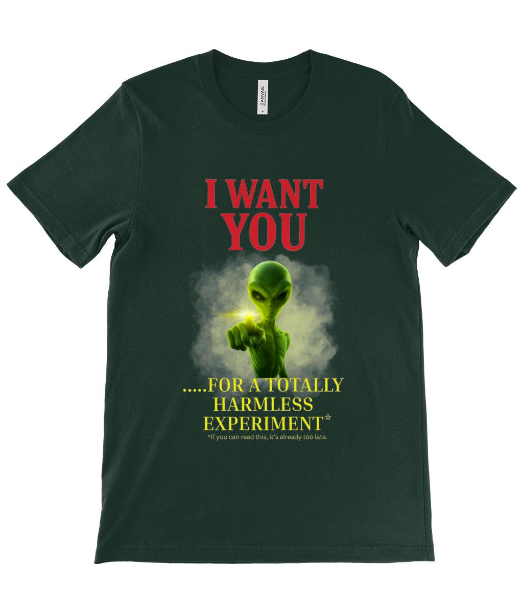 Alien UFO Meme T-Shirt – Funny Extra-Terrestrial Sci-Fi Tee for Men Women Teens Gift - Wyrd Dezigns