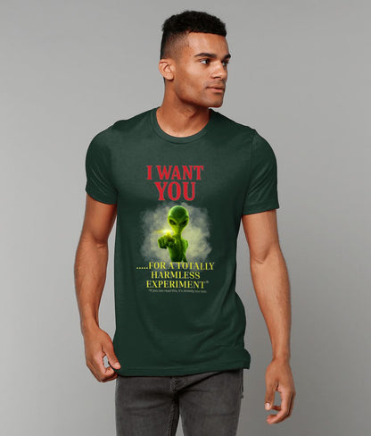 Alien UFO Meme T-Shirt – Funny Extra-Terrestrial Sci-Fi Tee for Men Women Teens Gift - Wyrd Dezigns