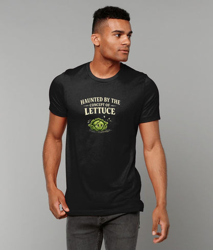 Funny Lettuce T-Shirt, Absurd Surreal Slogan Cotton Tee, Weird Internet Humour Gift - Wyrd Dezigns