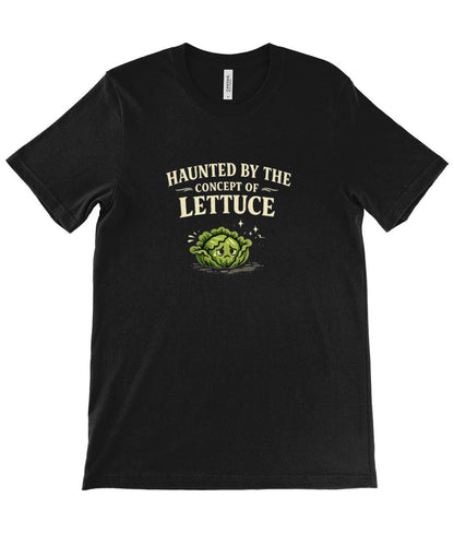 Funny Lettuce T-Shirt, Absurd Surreal Slogan Cotton Tee, Weird Internet Humour Gift - Wyrd Dezigns