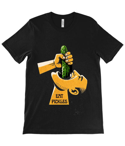 Eat Pickles Funny T-Shirt Adult Humour Food Joke Tee Cheeky Rude Graphic Shirt - Wyrd Dezigns