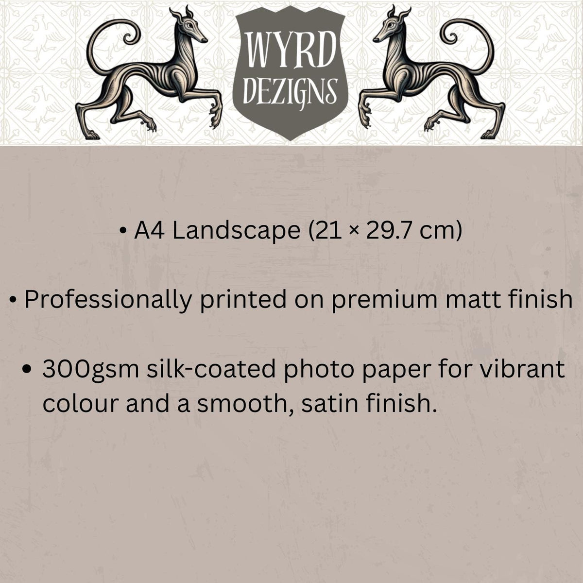 Medieval 2027 Wall Calendar, Illuminated Manuscript Art, Reynard Folklore Gift, Funny Historical Calendar - Wyrd Dezigns