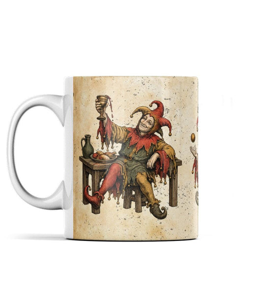 Borderless Mug jester mug (3) - Wyrd Dezigns